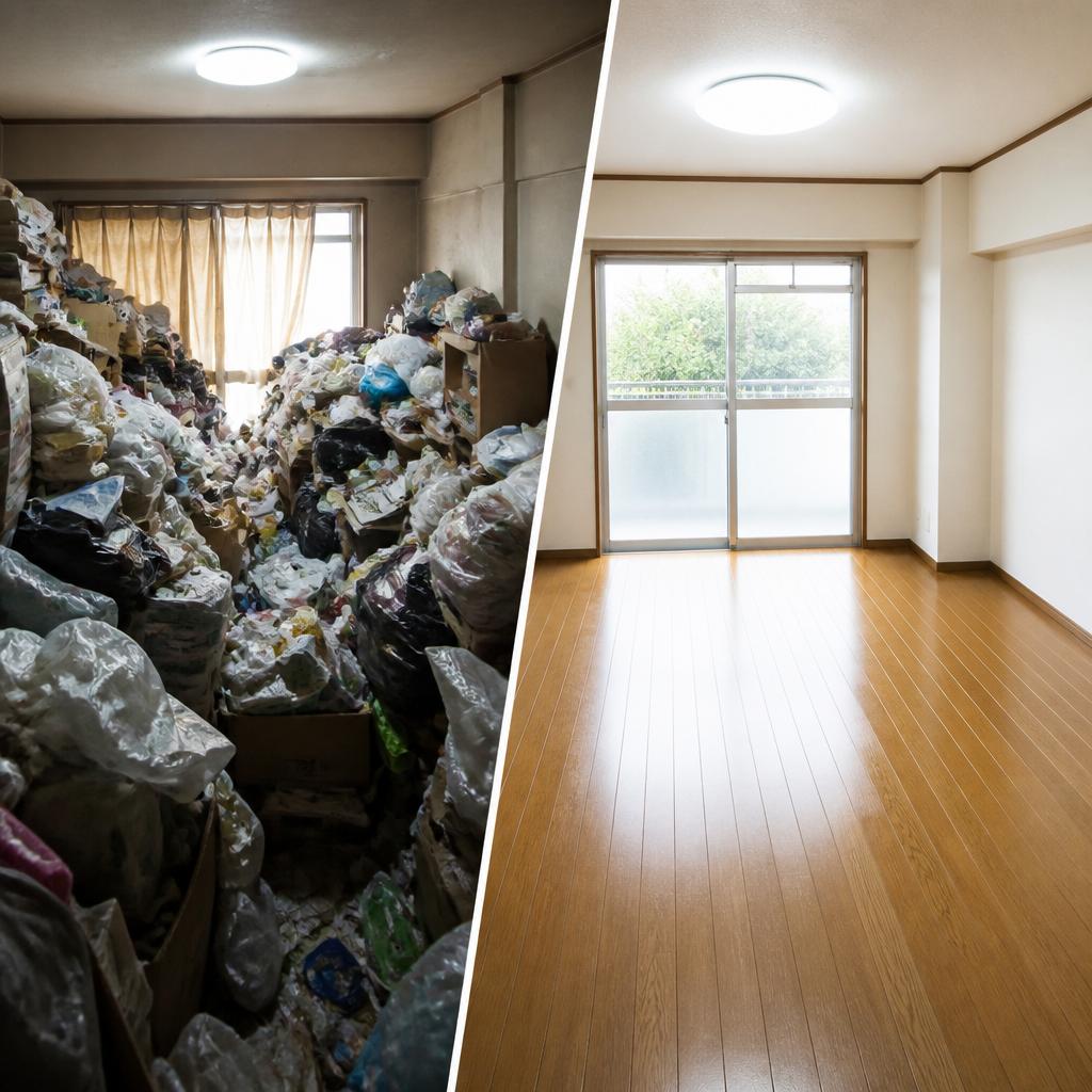 堺市でゴミ屋敷の片付けはお任せ！