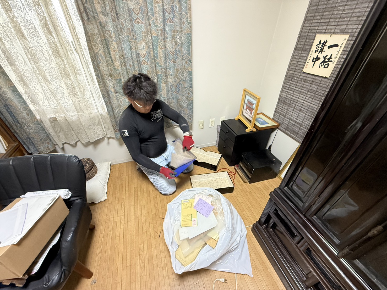 経験豊富なスタッフによる丁寧な作業