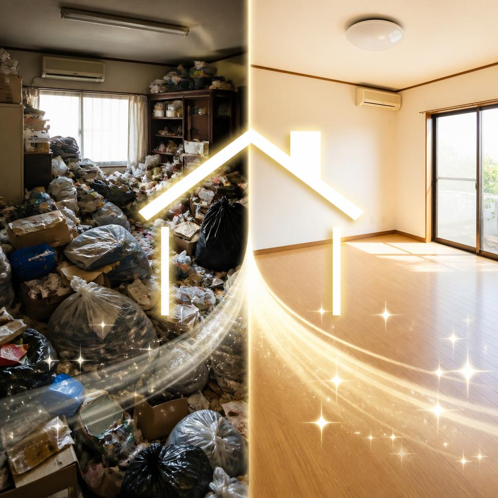 泉大津市のゴミ屋敷片付けはKROにお任せ！