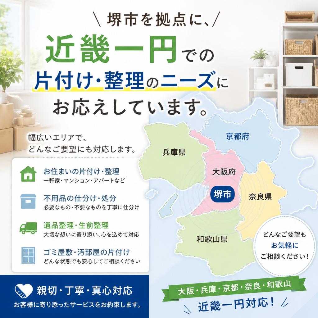 堺市全域に対応！