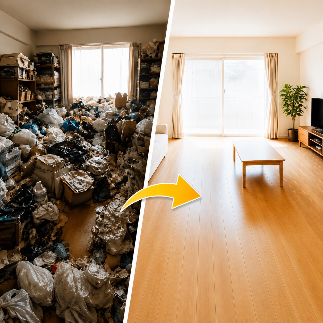 ゴミ屋敷もお任せ！